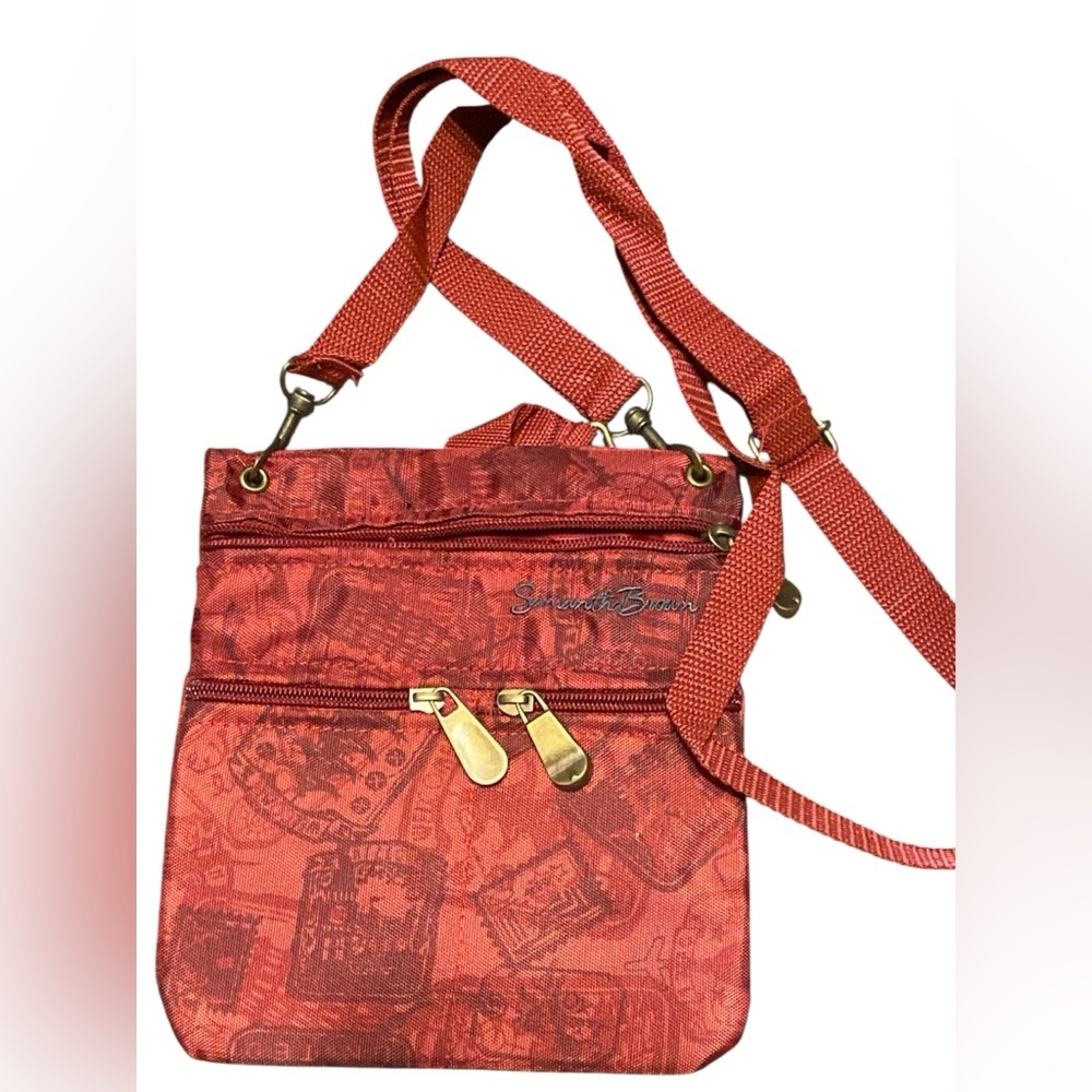 Stylish Red Crossbody Bag​